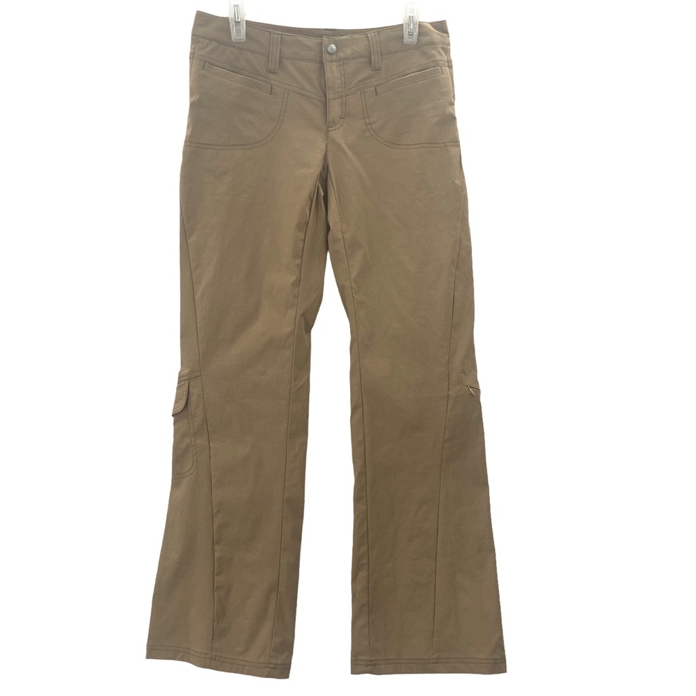 Athleta Tan Dipper Cargo Pants Size 6